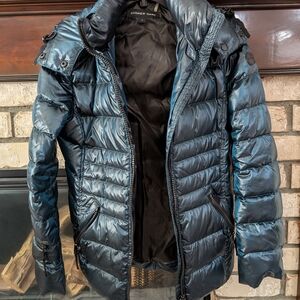 Andrew Marc Men's Blue Puffer Jacket